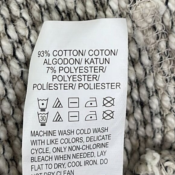 Lucky Brand Beige Tan Cowl Neck Sweater Women's Medium soft variegated - Picture 4 of 13